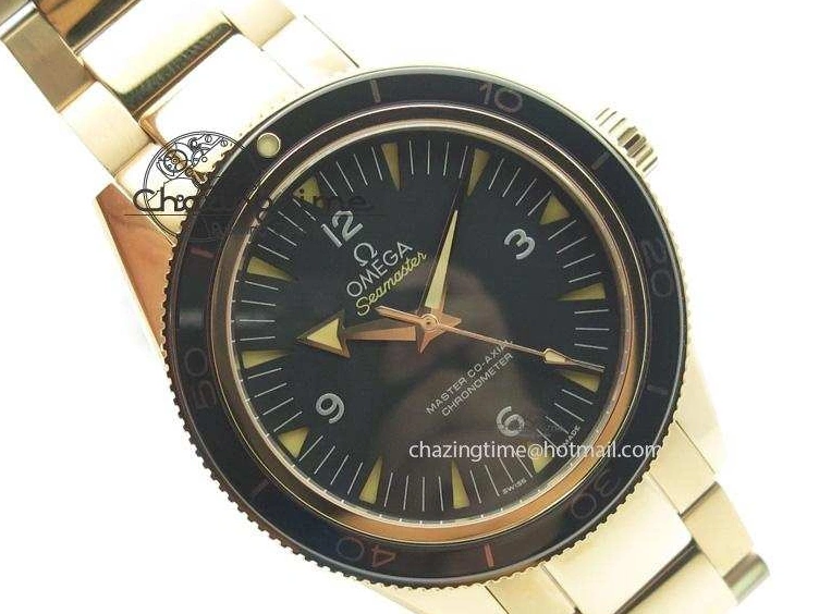 0713 Seamaster 300 Master Co-Axial Liquidmetal V6F Best Edition RG On RG Bracelet A8400 (Free Nylon Strap) Resilient 8265